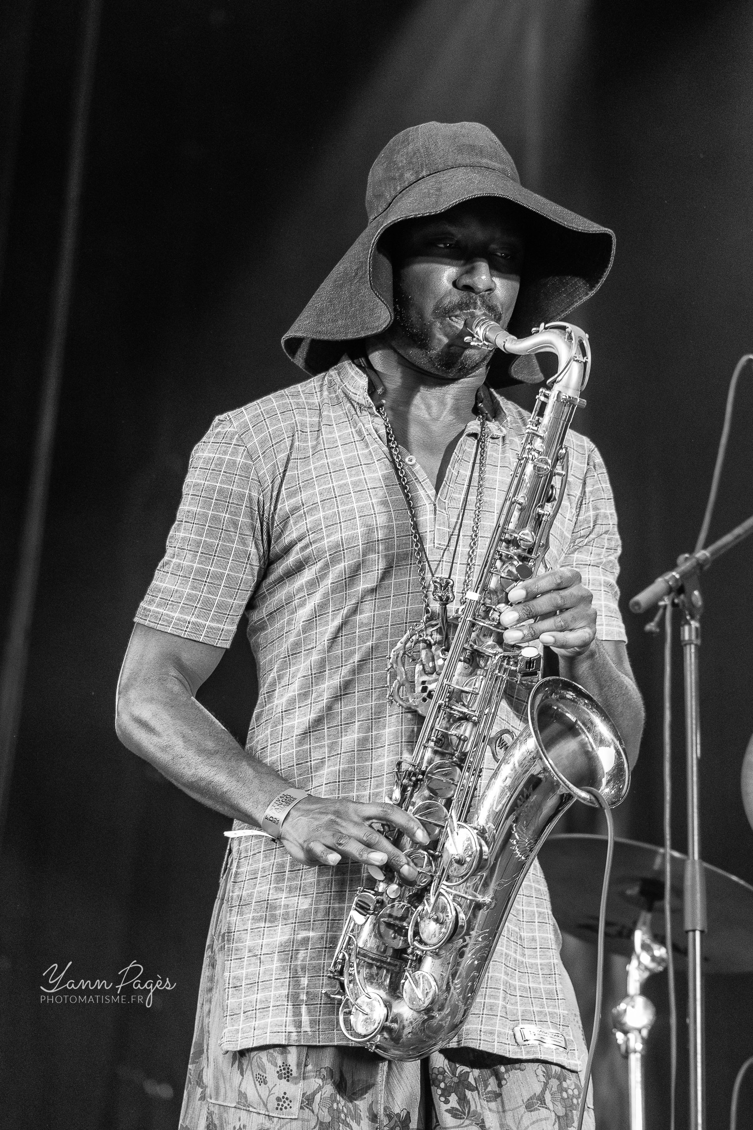 SHABAKA HUTCHINGS & SONS OF KEMET Festival Django Reinhardt - Fontainebleau - 7 juillet 2018 © Yann Pagès