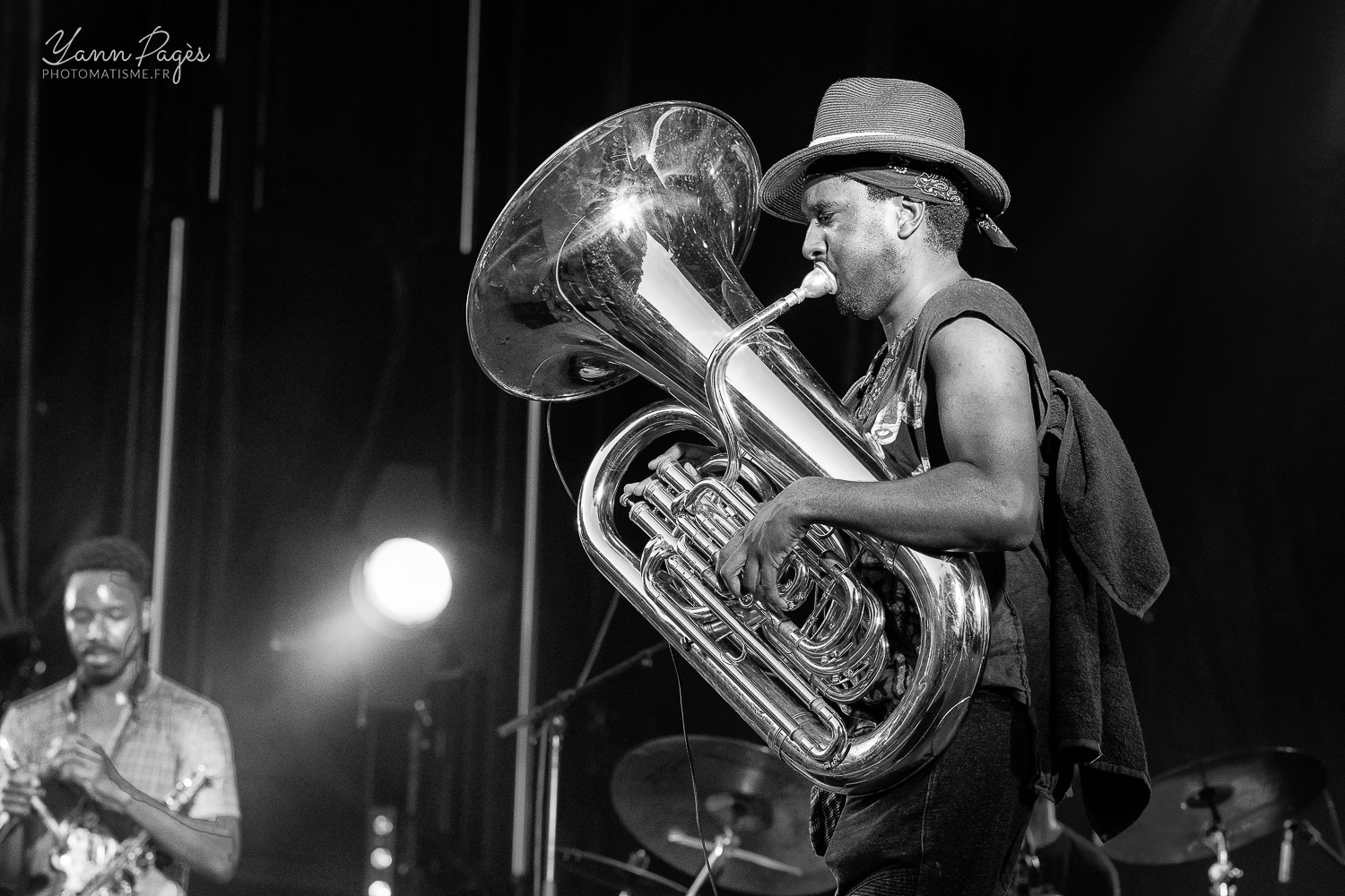 SHABAKA HUTCHINGS & SONS OF KEMET Festival Django Reinhardt - Fontainebleau - 7 juillet 2018 © Yann Pagès