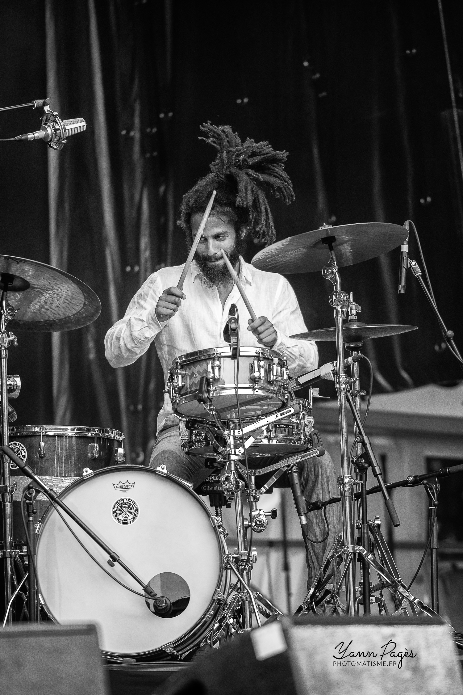 SHABAKA HUTCHINGS & SONS OF KEMET Festival Django Reinhardt - Fontainebleau - 7 juillet 2018 © Yann Pagès