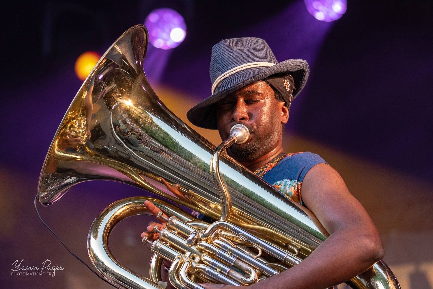 SHABAKA HUTCHINGS & SONS OF KEMET Festival Django Reinhardt - Fontainebleau - 7 juillet 2018 © Yann Pagès