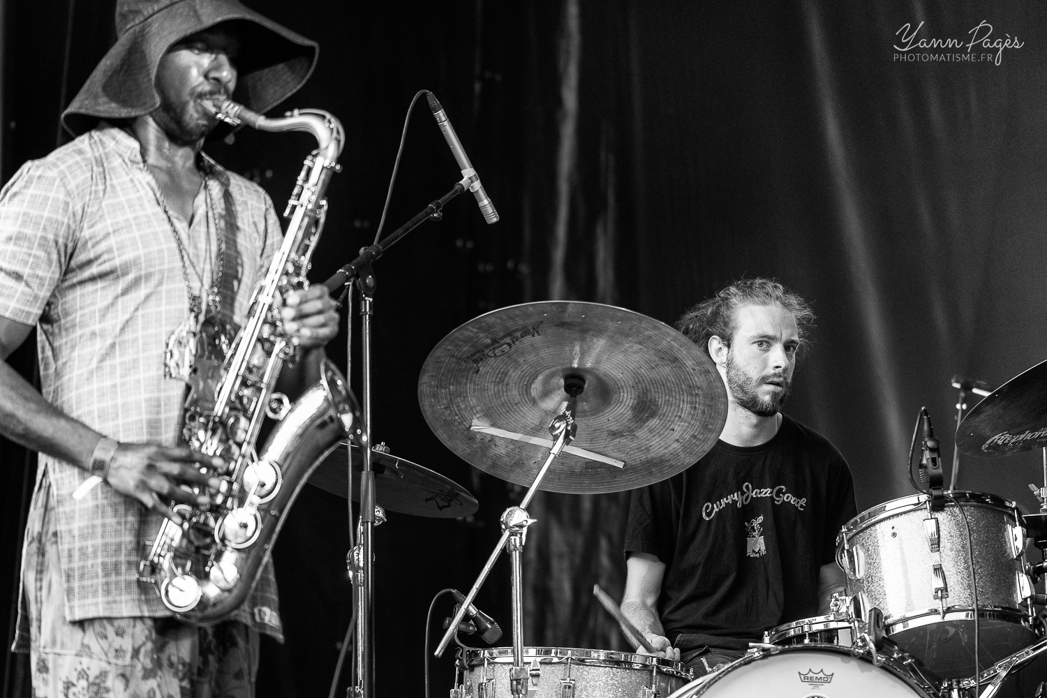 SHABAKA HUTCHINGS & SONS OF KEMET Festival Django Reinhardt - Fontainebleau - 7 juillet 2018 © Yann Pagès