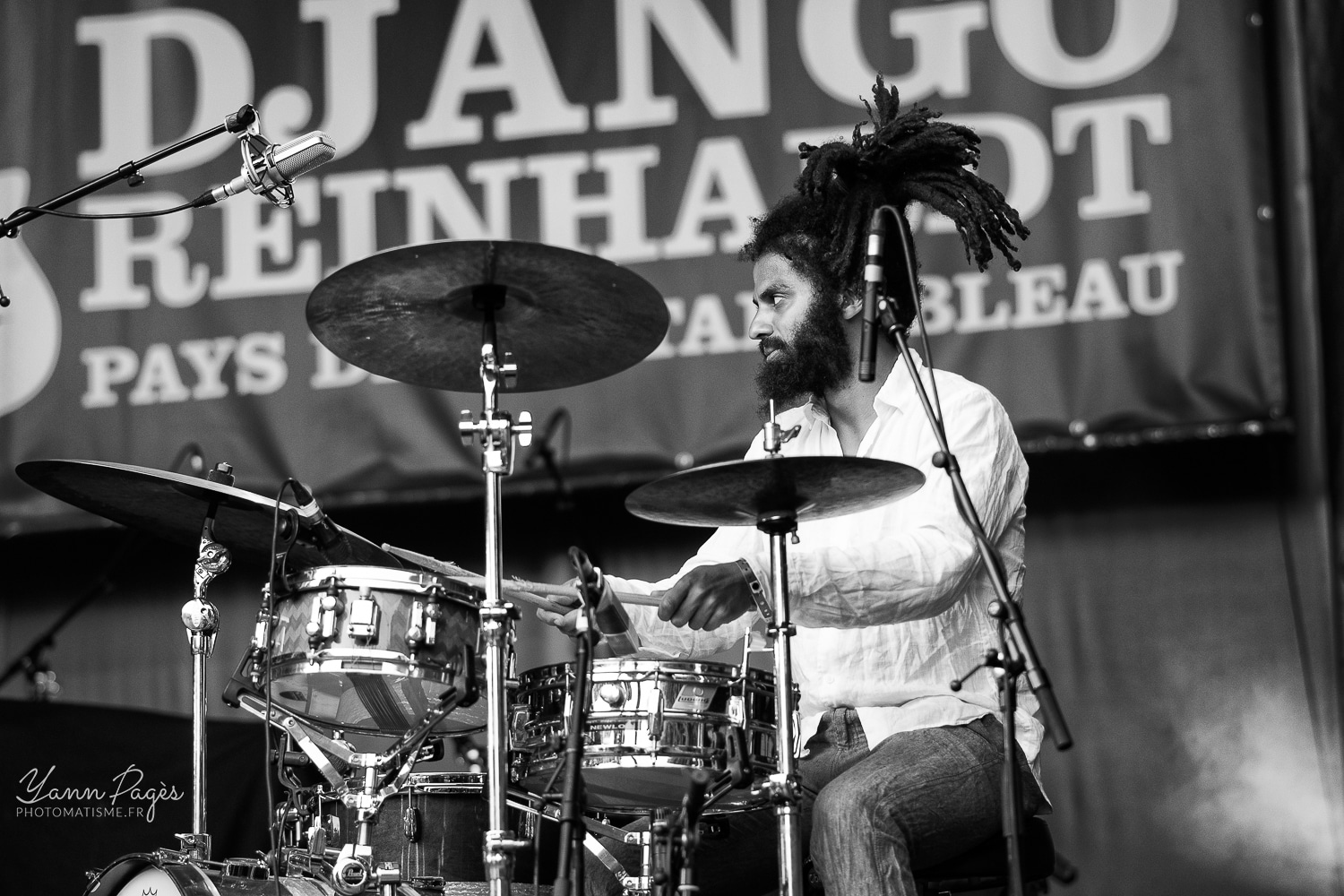 SHABAKA HUTCHINGS & SONS OF KEMET Festival Django Reinhardt - Fontainebleau - 7 juillet 2018 © Yann Pagès