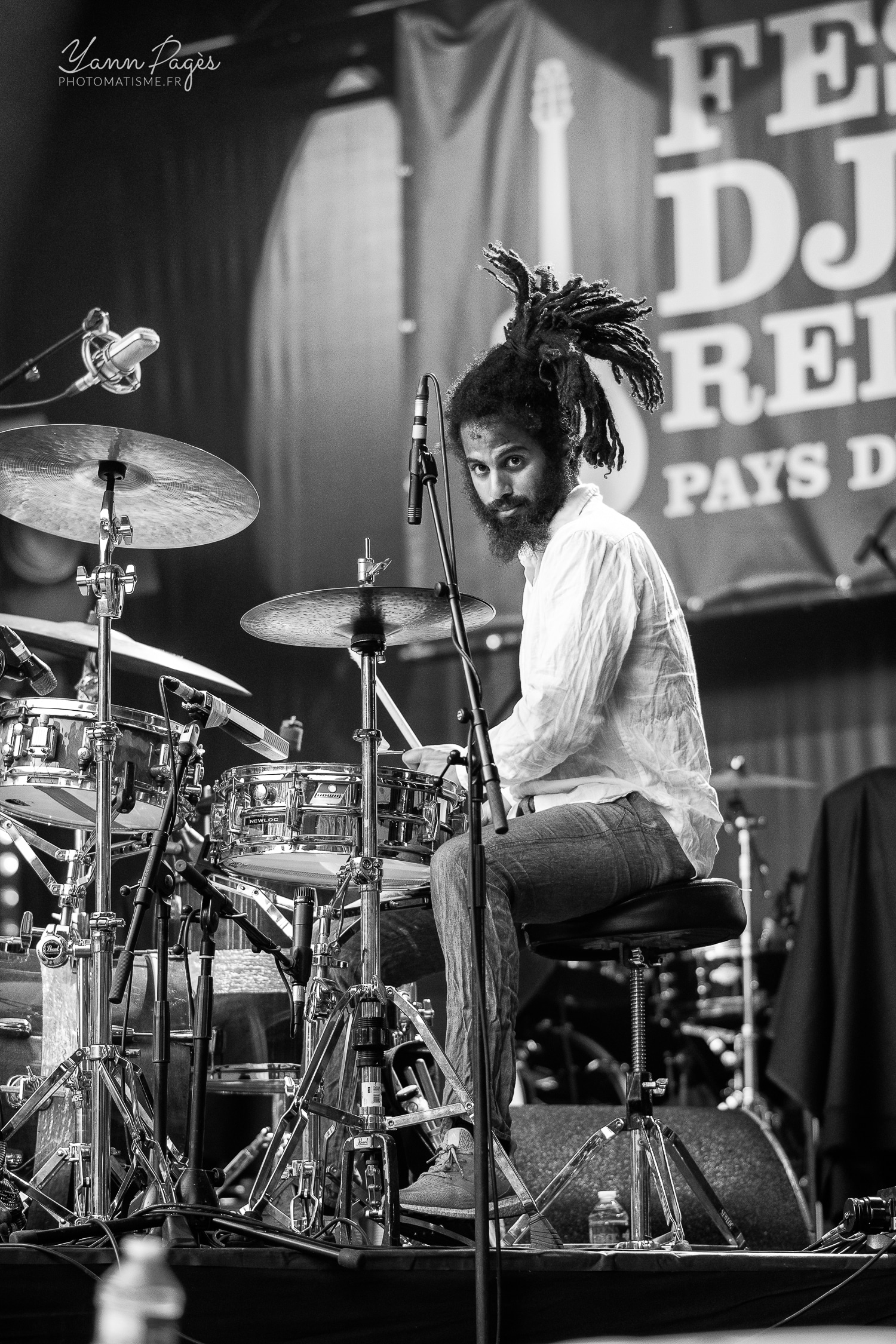 SHABAKA HUTCHINGS & SONS OF KEMET Festival Django Reinhardt - Fontainebleau - 7 juillet 2018 © Yann Pagès