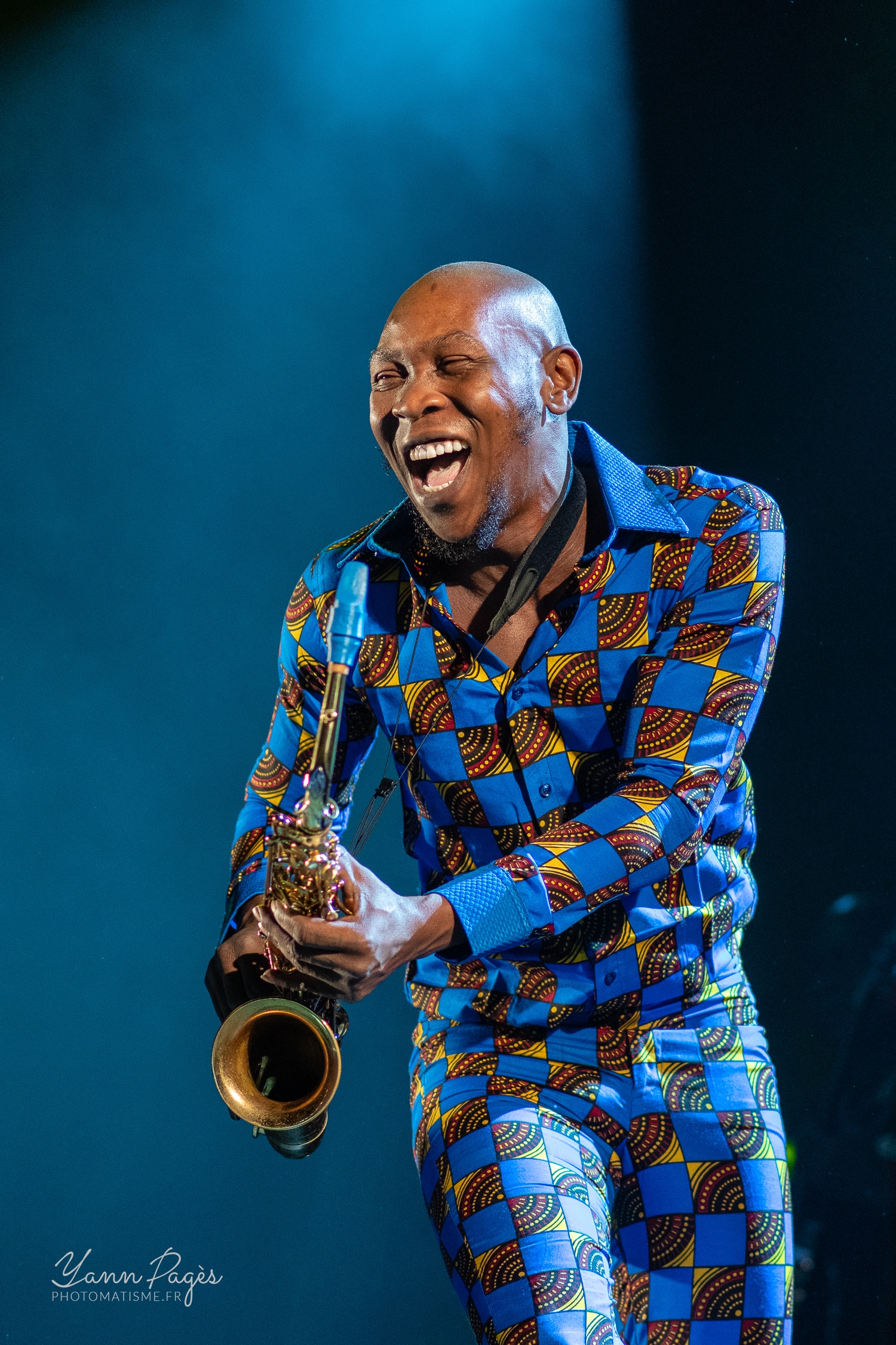 SEUN KUTI & EGYPT 80 Festival Django Reinhardt - Fontainebleau - 7 juillet 2018 © Yann Pagès