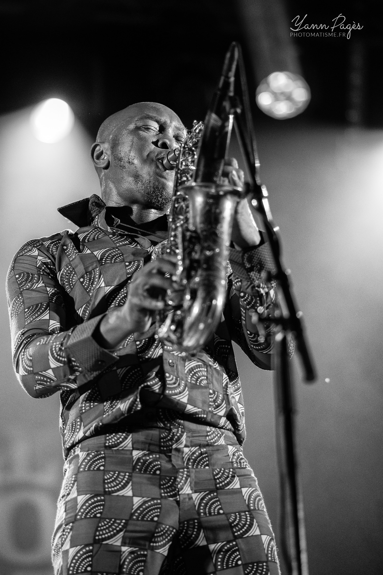 SEUN KUTI & EGYPT 80 Festival Django Reinhardt - Fontainebleau - 7 juillet 2018 © Yann Pagès