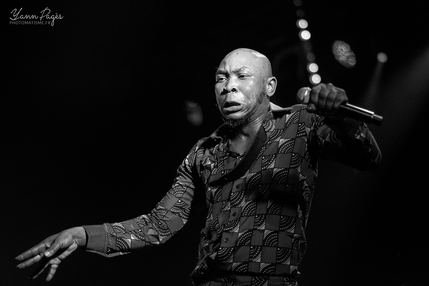 SEUN KUTI & EGYPT 80 Festival Django Reinhardt - Fontainebleau - 7 juillet 2018 © Yann Pagès