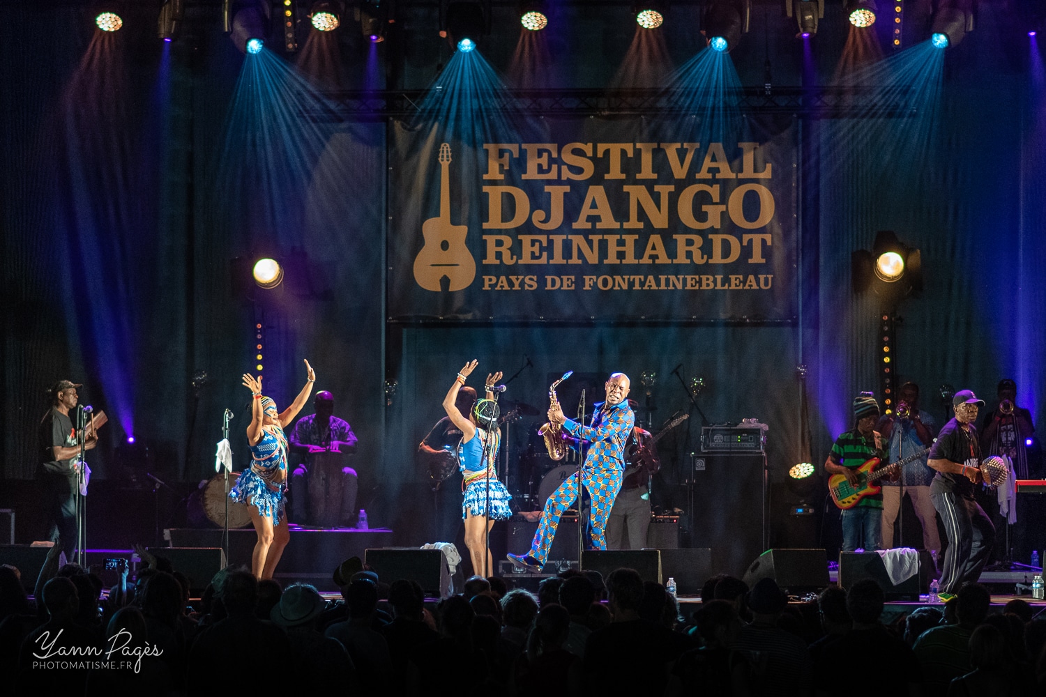 SEUN KUTI & EGYPT 80 Festival Django Reinhardt - Fontainebleau - 7 juillet 2018 © Yann Pagès