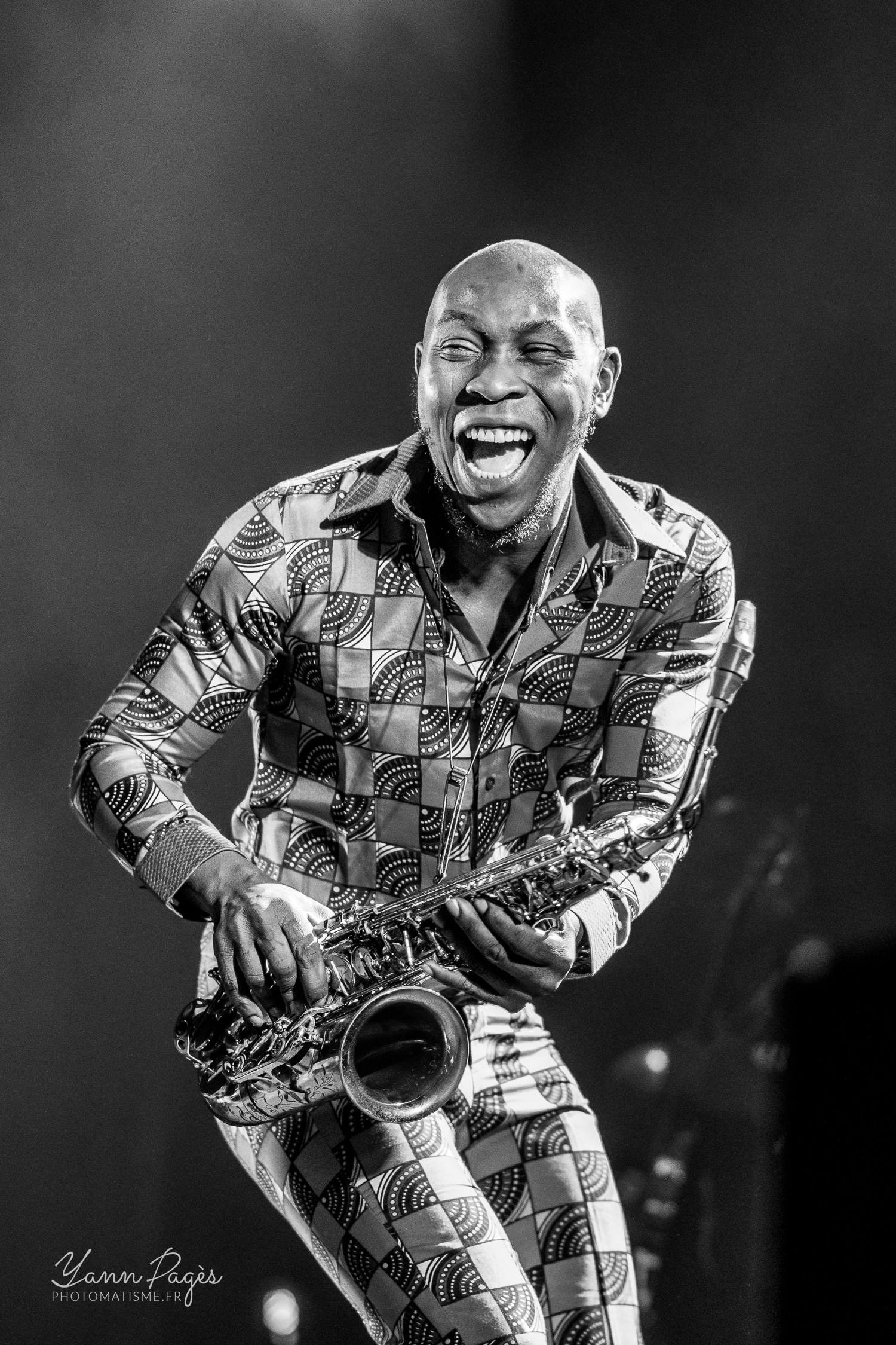 SEUN KUTI & EGYPT 80 Festival Django Reinhardt - Fontainebleau - 7 juillet 2018 © Yann Pagès