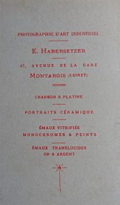 Montargis ancien - Photographe Ernest Habersetzer