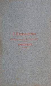 Montargis ancien - Photographe Ernest Habersetzer