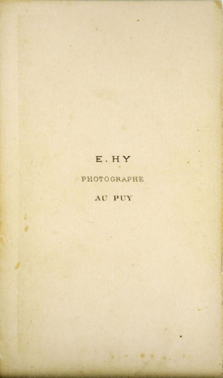 Edouard Hy, photographe à Montargis de 1880 à 1882