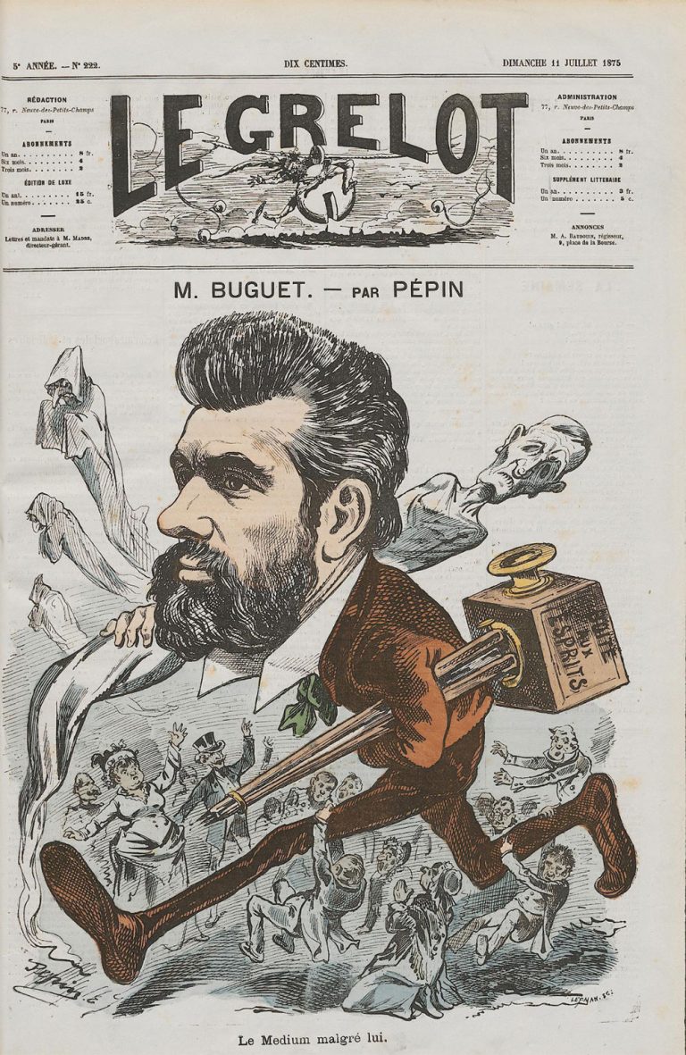 Edouard Buguet par Pépin - Le Grelot, 11 juillet 1875