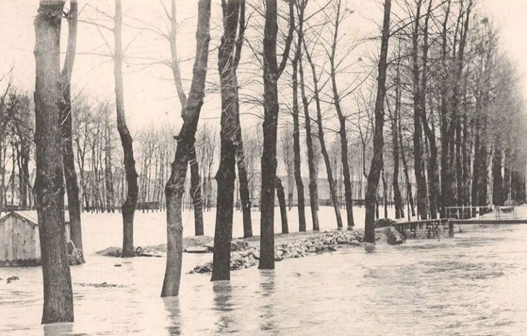 Vieux Montargis - Crue de 1906