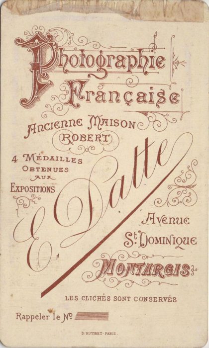 Vieux Montargis, photographe E. Datte. Vers 1882